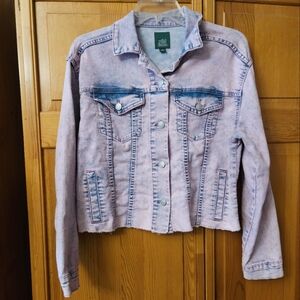 Acid Wash Denim Jacket